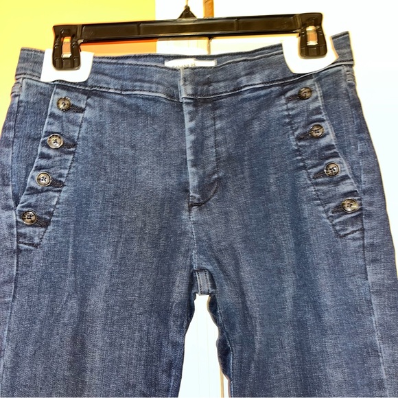 Banana Republic Premium Denim Sailor Flare Jeans - Picture 4 of 14